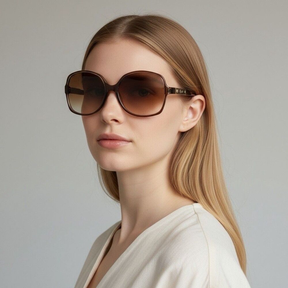 Authentic Gucci GG 3036 SRU02 Sunglasses Oversized Women’s RARE READ